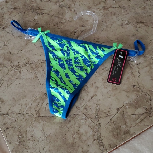 Thong Panties Blue - Picture 1 of 2